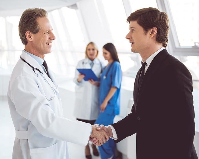 Strong partnerships with healthcare organizations